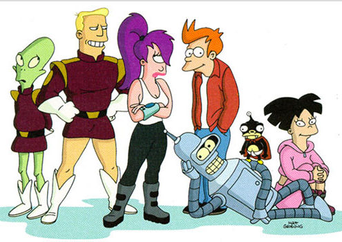 Characters from Futurama
