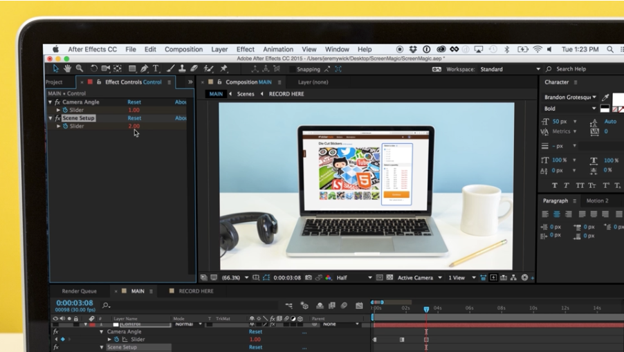 Create Engaging Screencast Video with This After Effects Template 