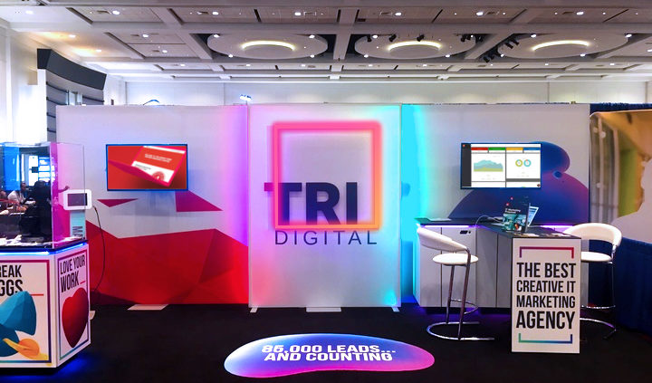 TRIdigital booth at Dattocon 2017